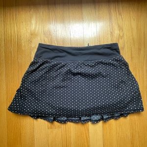 Lululemon Run Pace Setter Pleated Skirt in Polka Dot